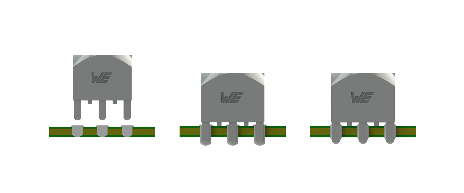 Sketch for THR assembly process Sketch for the process of the assembly method through hole reflow technology (THR)